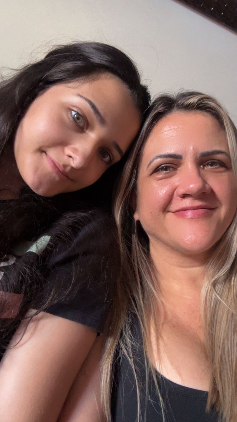 eu e mamãe